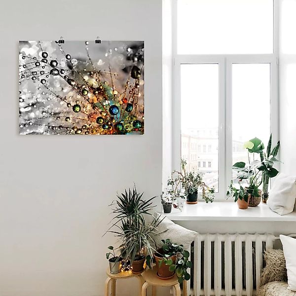 Artland Wandbild "Farbenfrohe Natur", Blumen, (1 St.) günstig online kaufen