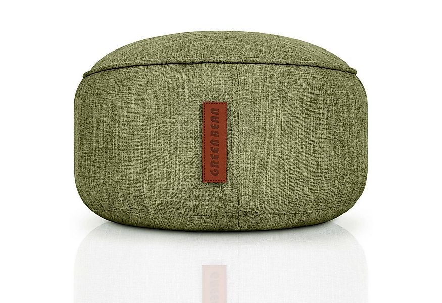 Green Bean Pouf Home-Linen Pouf (Sitzsack-Hocker 25x45cm mit EPS-Perlen Fül günstig online kaufen