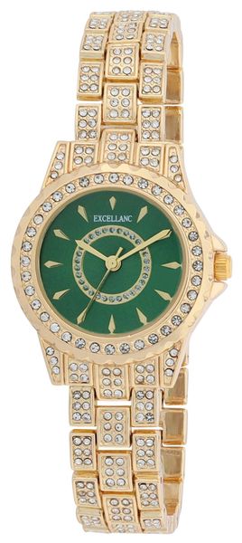 Excellanc Quarzuhr 1800275 Metallarmband, glamouröse, Strass günstig online kaufen