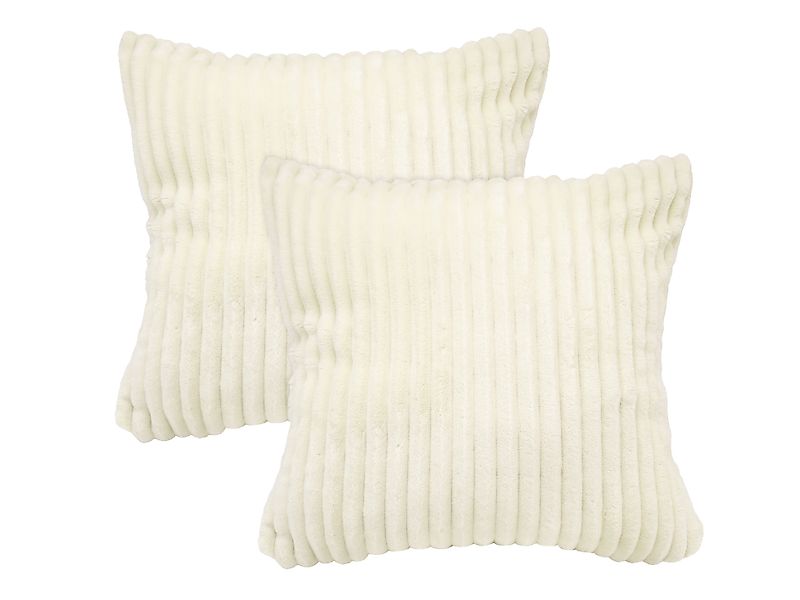 ZOLLNER Kissenbezug, (2 Stück), pflegeleicht, flauschig, günstig online kaufen
