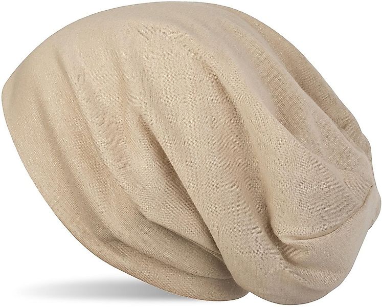 styleBREAKER Beanie Beanie mit All Over Glitzer (1-St) günstig online kaufen