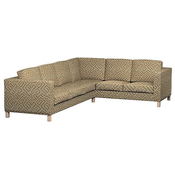 Bezug für Karlanda Sofa Ecke links, mocca, 36cm x 30cm x 50cm, Cosy Home (1 günstig online kaufen