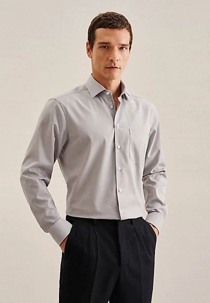 seidensticker Businesshemd Regular Regular Extra langer Arm Kentkragen Uni günstig online kaufen