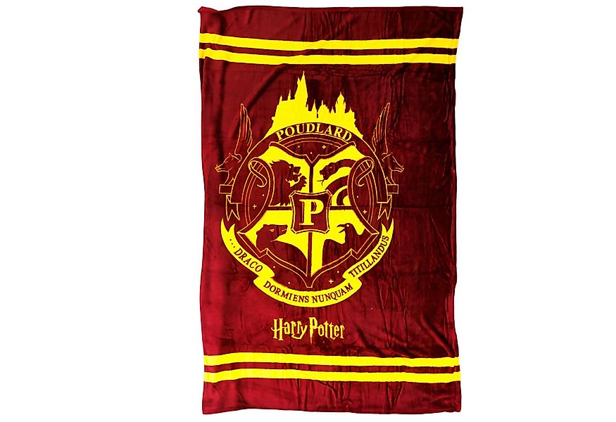 Wohndecke Harry Potter Hogwarts Flanell Wohndecke warme Kuscheldecke 130x16 günstig online kaufen