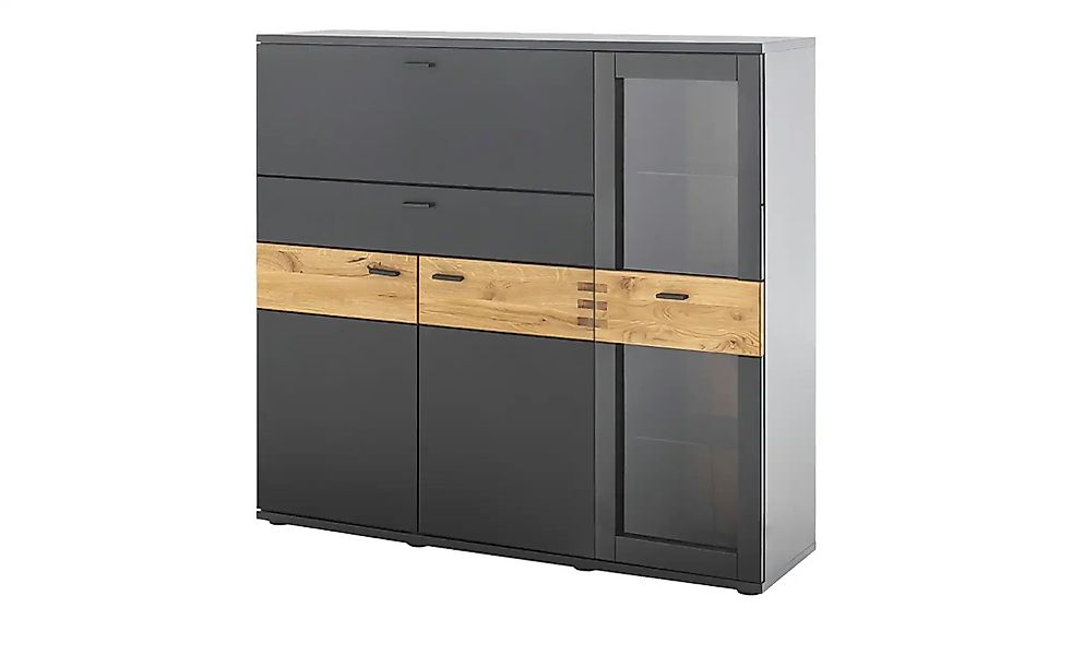 Highboard  Malina ¦ holzfarben ¦ Maße (cm): B: 135 H: 124 T: 37.0 Kommoden günstig online kaufen