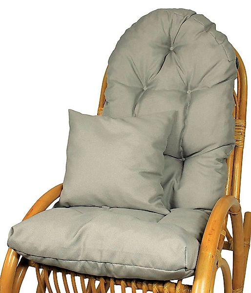 Rattani Polsterauflage Polster für Schaukelstuhl Liegestuhl 130x50x10 cm + günstig online kaufen