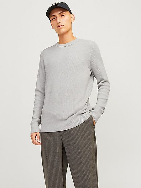 Jack & Jones Rundhalspullover JJEPERFECT – Pullover mit pflegeleichter Qual günstig online kaufen
