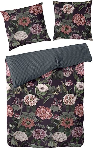 Primera Bettwäsche "Mako-Satin Bettwäsche "Blümerant"" 2 Stk. tlg. Mit groß günstig online kaufen