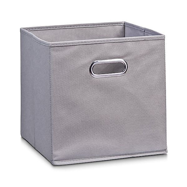 Zeller Present Aufbewahrungskorb Aufbewahrungsbox, Vlies, grau, günstig online kaufen