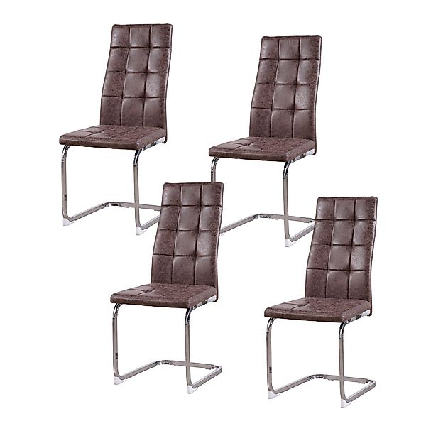 HTI-Living Freischwinger Schwingstuhl Ginny Vintage 4er günstig online kaufen