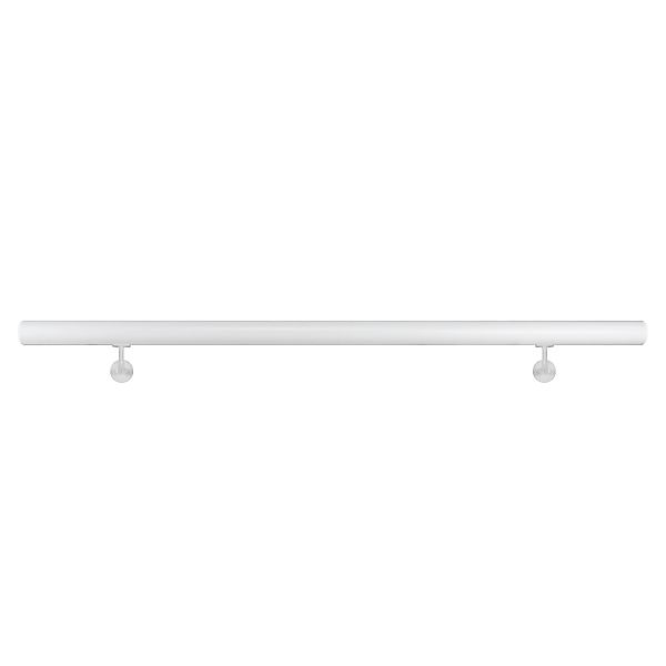 Treba Handlauf-Set H27 Aluminium Ø 4,2 cm x 150 cm Weiß günstig online kaufen