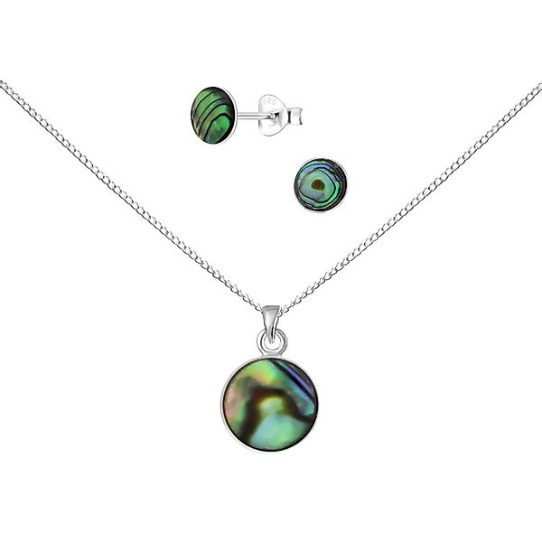 ALEXANDER YORK Schmuckset MUSCHELPERLMUTT abalone, 4-tlg., günstig online kaufen