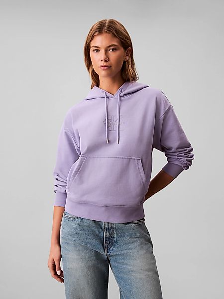 Calvin Klein Jeans Sweatshirt Kapuze mit Kordelzug, regular fit, Logodruck günstig online kaufen