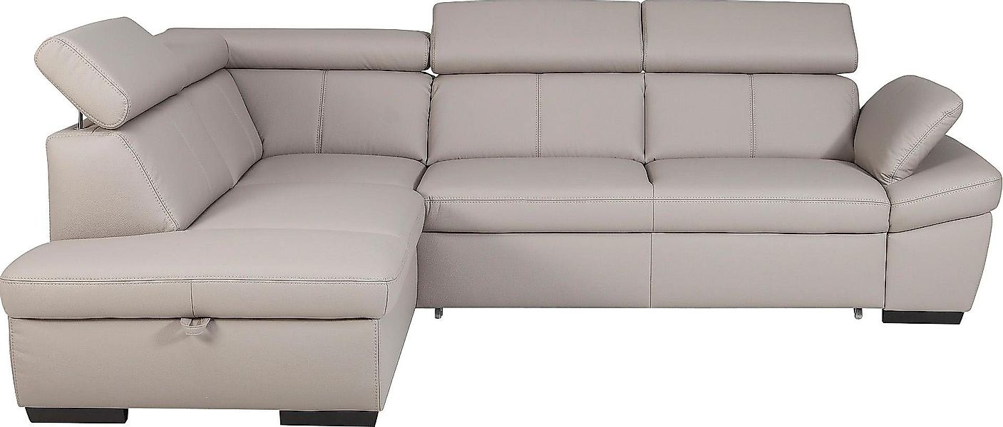 exxpo - sofa fashion Ecksofa "Salerno, klassisch modernes Funktionssofa, ho günstig online kaufen