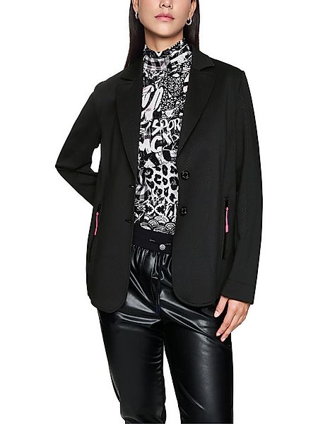 Marc Cain Kurzblazer Check it Up Premium Damenmode sportlich, in Netz Optik günstig online kaufen