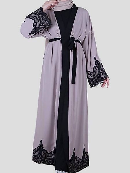 Aymasal Maxikleid Kimono Almas Abaya Kaftan Cardigan islamische Kleidung Ge günstig online kaufen
