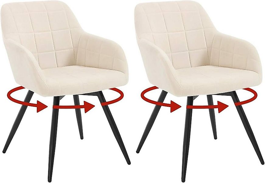 Woltu Esszimmerstuhl (2 St), gepolsterter ergonomischer, günstig online kaufen