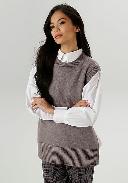 Aniston SELECTED Pullunder im lässig angesagten Style günstig online kaufen