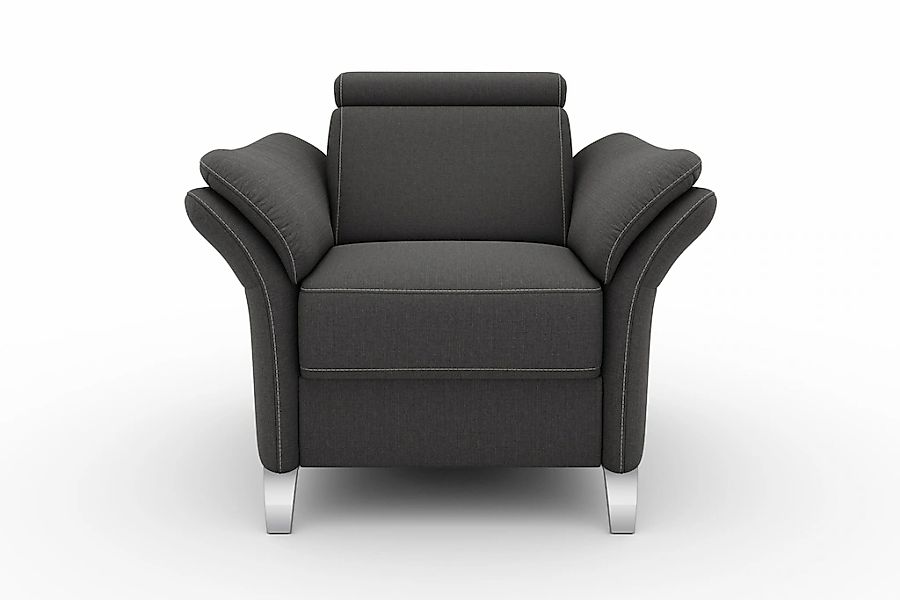 sit&more Sessel "Vincenzo", inklusive Kopfteilverstellung günstig online kaufen