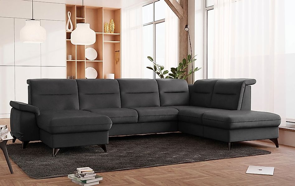 sit&more Wohnlandschaft "Astoria U-Form" wahlweise mit motorischer Relaxfun günstig online kaufen