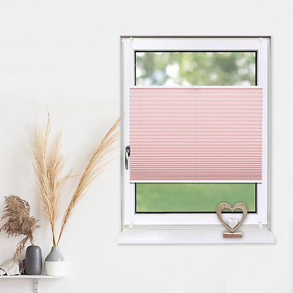 Deco-Raum Plissee Basic, blickdicht, Klemmträger, auf günstig online kaufen