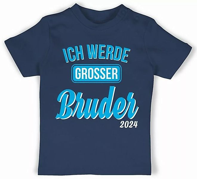 Shirtracer T-Shirt Ich werde großer Bruder 2024 Großer Bruder günstig online kaufen