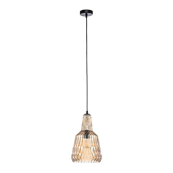 Lindby Pendelleuchte Belarion 10020424 Retro Vintage Antik in Creme aus Gla günstig online kaufen