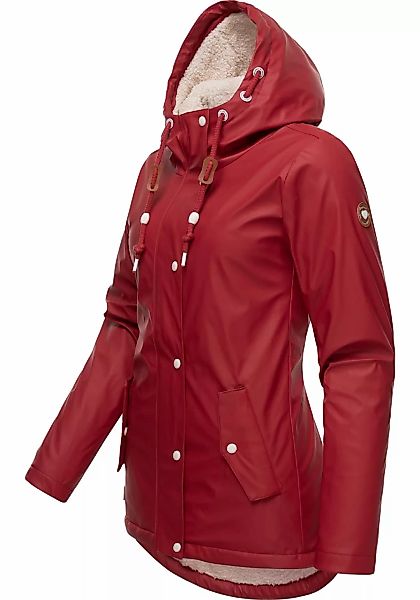 Ragwear Regenjacke Marge warm gefütterter Damen Winter Regenmantel günstig online kaufen