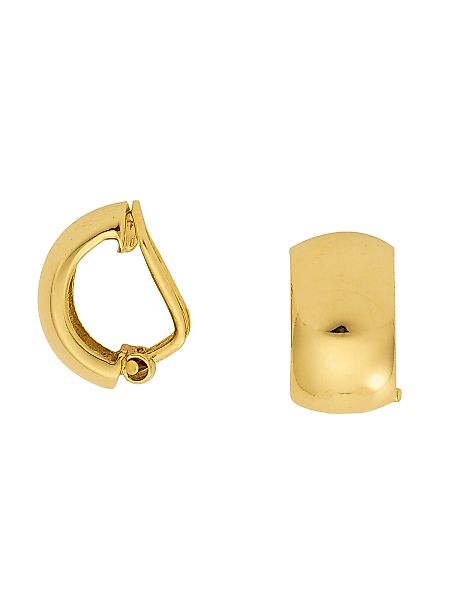 Adelia´s Paar Ohrhänger "333 Gold Ohrringe Ohrclips", Goldschmuck für Damen günstig online kaufen