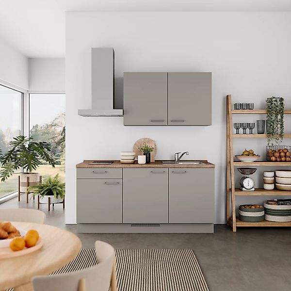 nobilia Küchenzeile ""Laser I",Ausrichtung wählbar, Breite 180 cm" vormonti günstig online kaufen