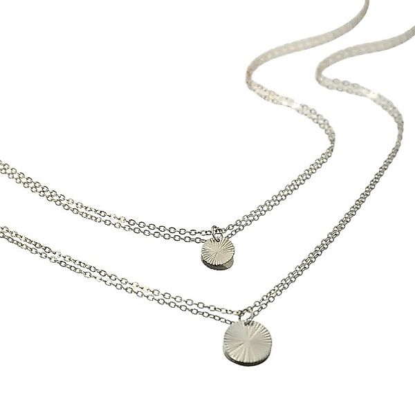 KARMA Kette mit Anhänger 2lagig Medaillon günstig online kaufen
