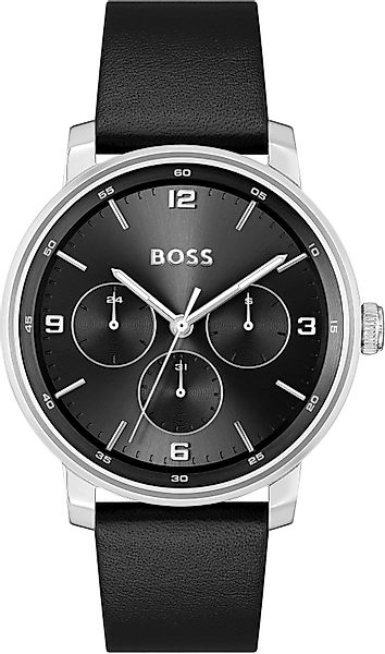 BOSS Multifunktionsuhr CONTENDER 1514125, Quarzuhr, Herrenuhr, günstig online kaufen
