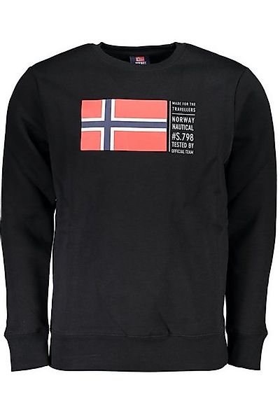 NORWAY 1963 Sweatshirt Stylisches Herren-Sweatshirt Schwarz - Gefüttert & günstig online kaufen