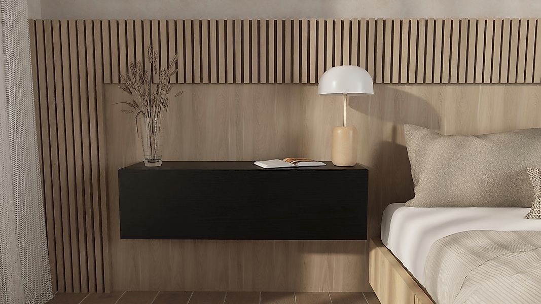 Platan Room Nachttisch, Wandschrank hängende Nachtkommode günstig online kaufen