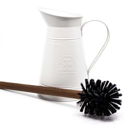 Bürstenhaus Redecker WC-Garnitur WC-Bürstengarnitur Thermoholzbürste rund günstig online kaufen