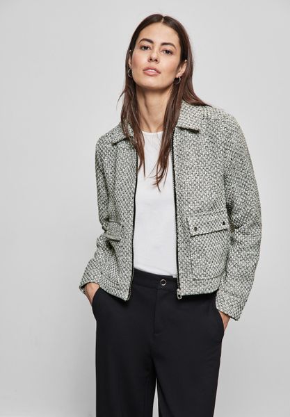 STREET ONE Kurzjacke ohne Kapuze aus softem Materialmix günstig online kaufen