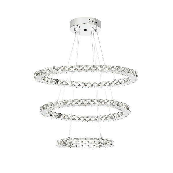 LETGOSPT Deckenleuchte 36W/60W LED Deckenlampe, Kristall günstig online kaufen