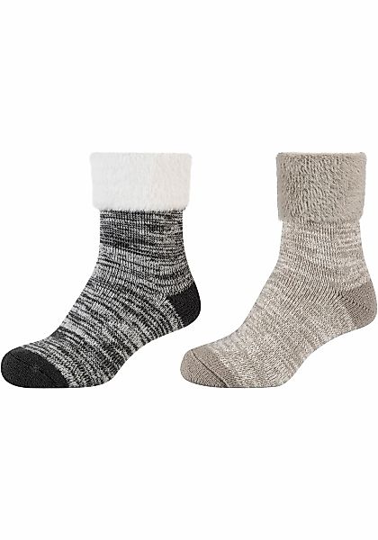 Camano Socken "warm & cozy", (2 Paar), Mouline Cosy Socks, wärmende Qualitä günstig online kaufen