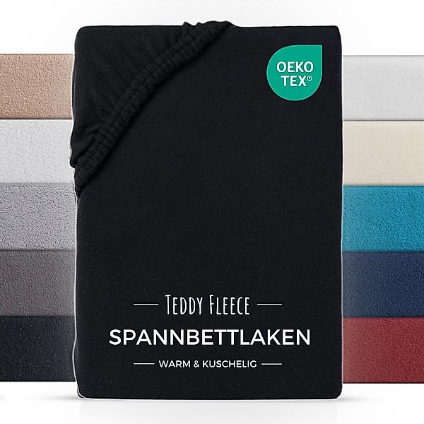 Carpe Sonno Spannbettlaken Teddy Fleece Winter Bettlaken 90x200 100x200 140 günstig online kaufen