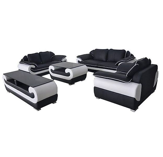 JVmoebel Sofa Schwarze Modern XXL Couch Wohnlandschaft Sofa Garnitur Luxus, günstig online kaufen