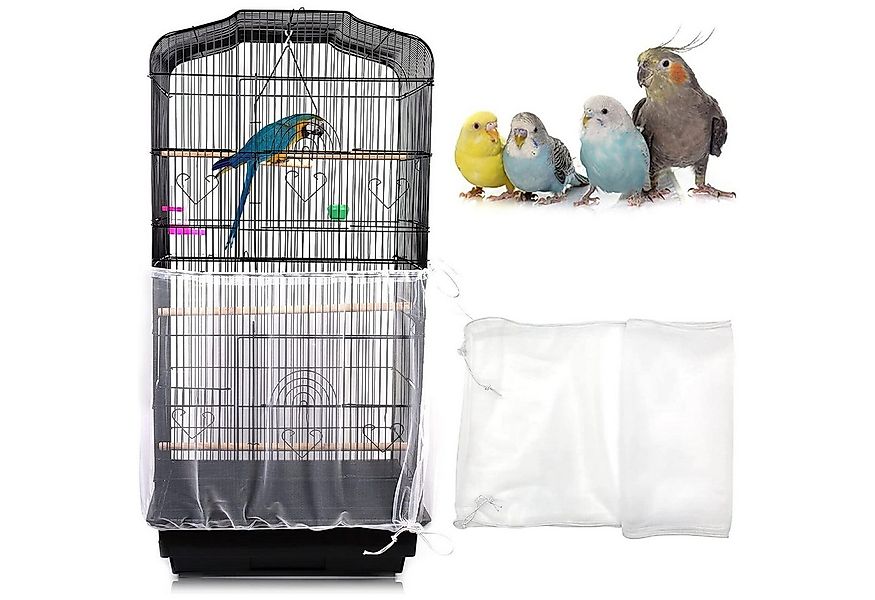 LuxusKollektion Vogelkäfig Universal Vogelkäfig Abdeckung Feder Samenfänger günstig online kaufen