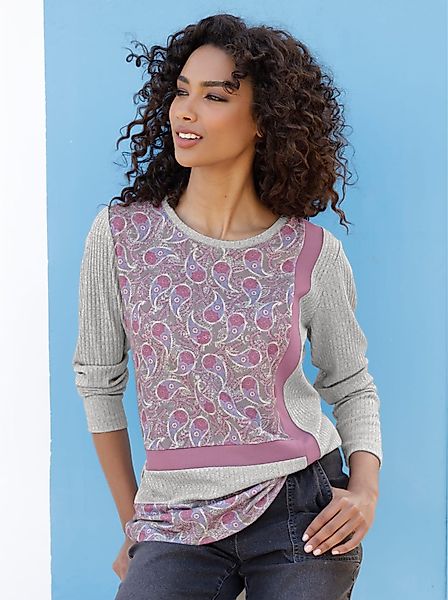 heine Langarmshirt "Druck-Shirt", (1 tlg.) günstig online kaufen