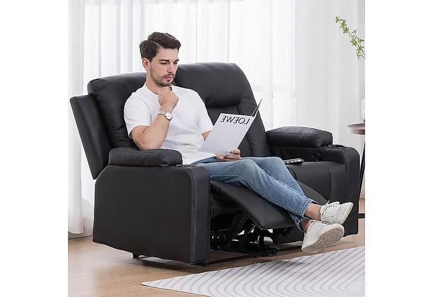 COMHOMA Sofa Relaxsessel Massagesessel Fernsehsessel mit Liegefunktion, Dic günstig online kaufen