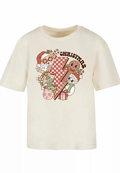 F4NT4STIC T-Shirt "Groovy Weihnachten Flash Cozy Vibes", Premium Qualität, günstig online kaufen