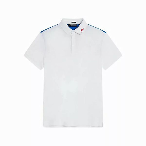 J.LINDEBERG Poloshirt J.Lindeberg Golf Polo Jeff Regular Fit Weiß/Blau/Rot günstig online kaufen