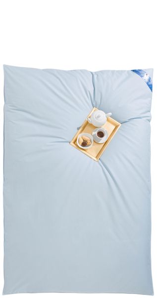 RIBECO Federbettdecke Leon, Ballonbettdecke 135x200 & günstig online kaufen