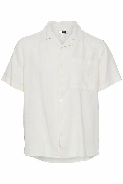 !Solid Kurzarmhemd SDAllan Cuba Kurzarmshirt aus Leinenmix günstig online kaufen