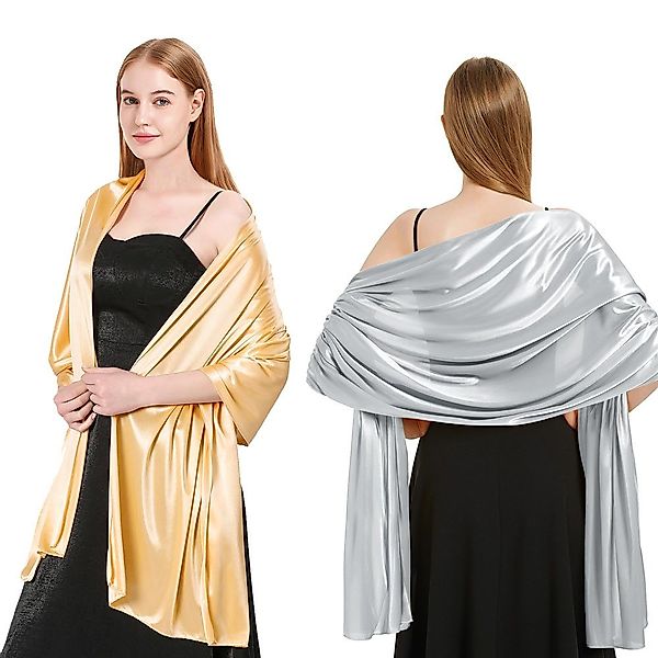 RWEUOQ Modeschal 2 Stück Damen Schal, günstig online kaufen