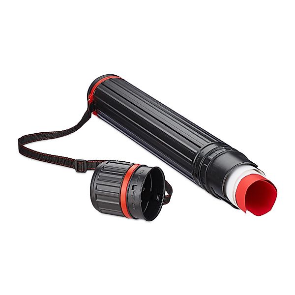 relaxdays Köchertasche Ausziehbare Posterrolle, M günstig online kaufen