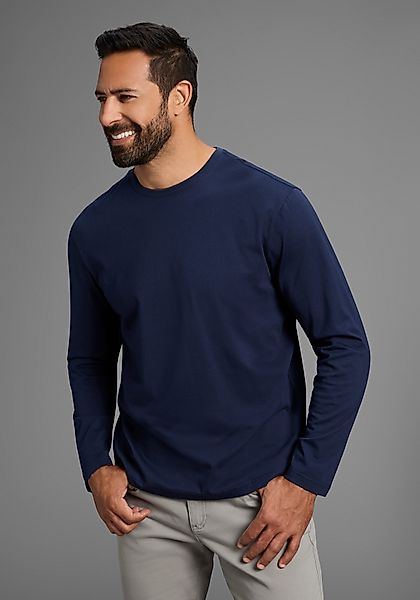 Man's World Langarmshirt neue Farbe ! günstig online kaufen